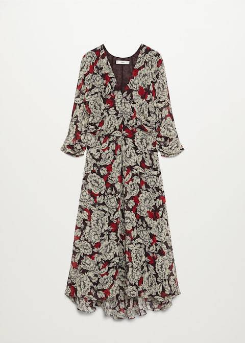 Floral pattern dress