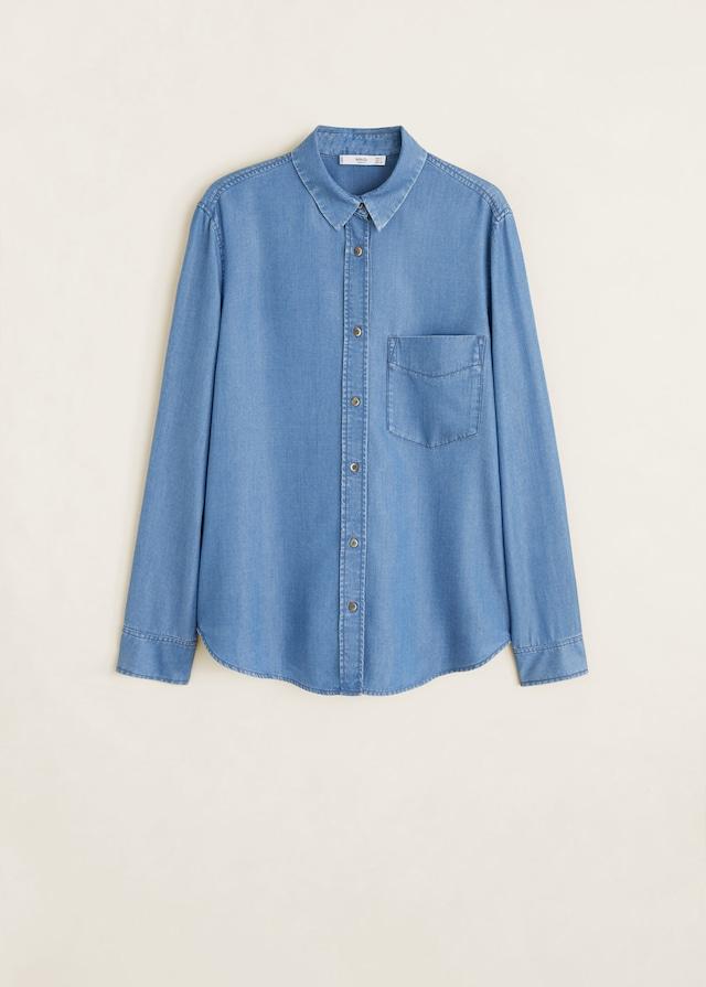 Denim style soft shirt