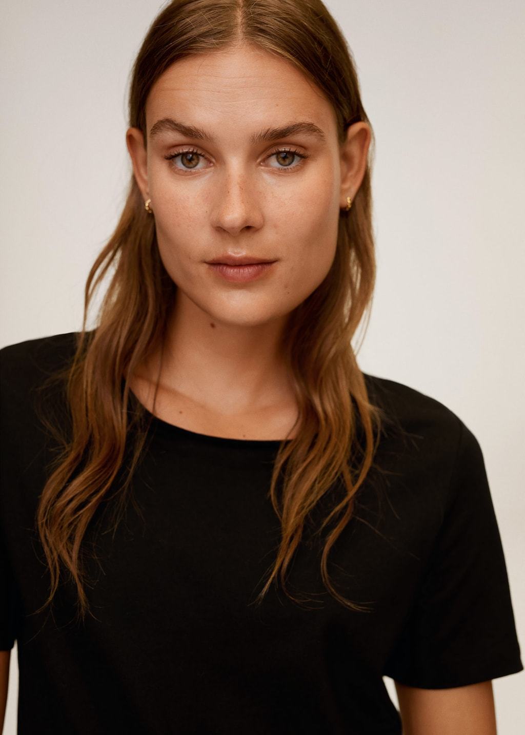 Essential cotton-blend T-shirt