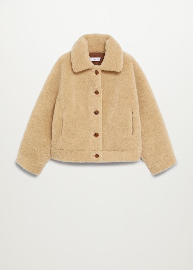 Faux shearling jacket