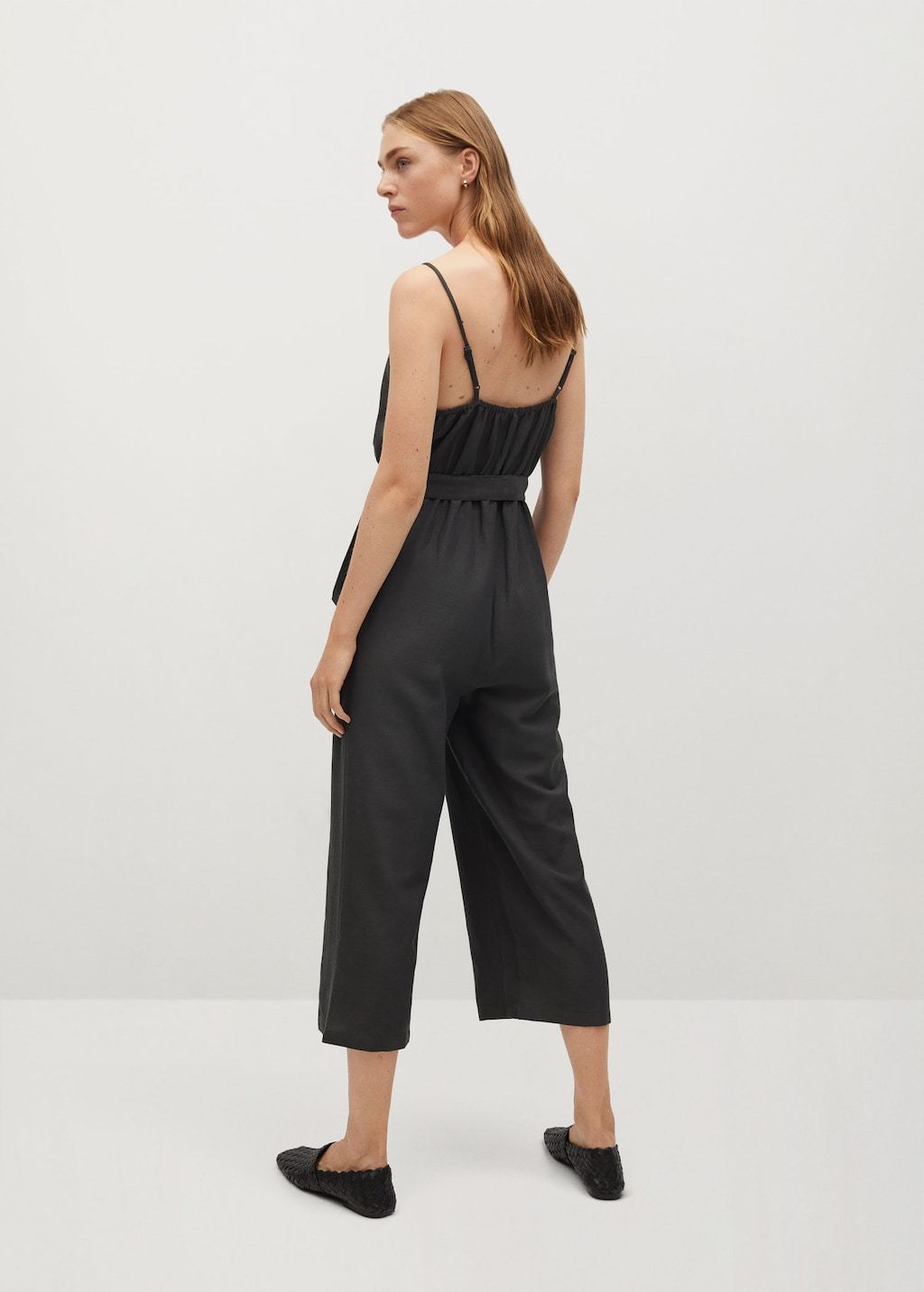 Belt wrap jumpsuit