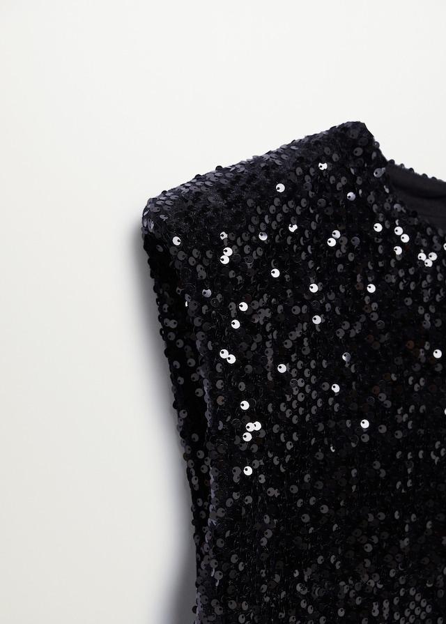 Short sequin dress