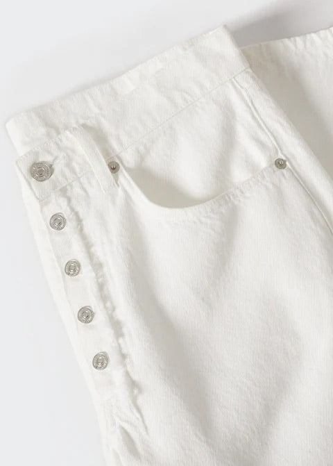 Straight-fit cropped jeans