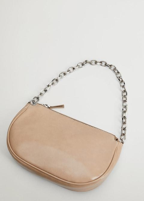 Chain baguette bag