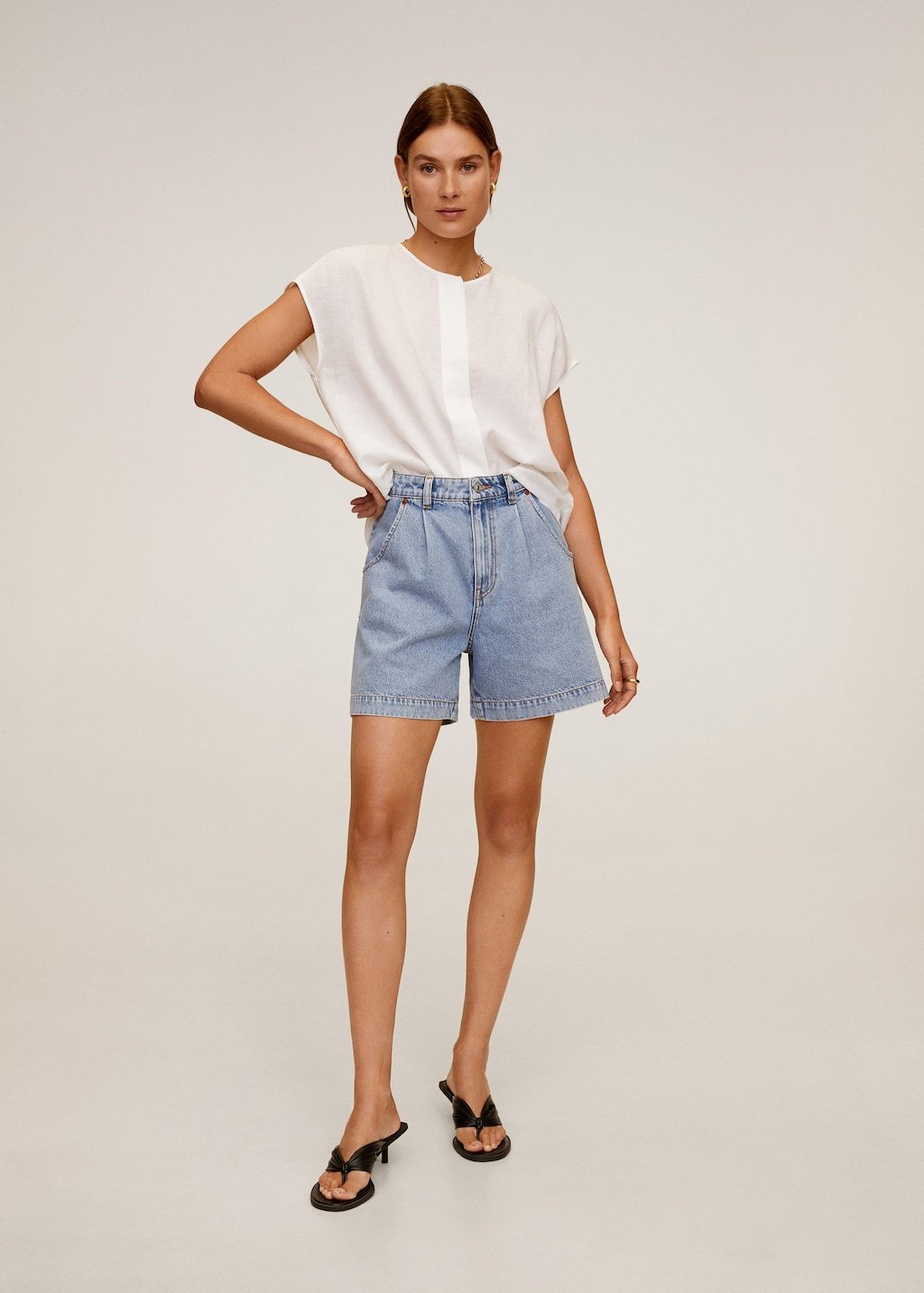 Dolman sleeve blouse