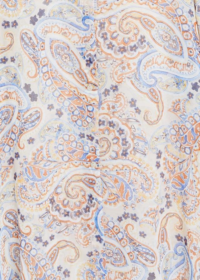 Paisley long blouse