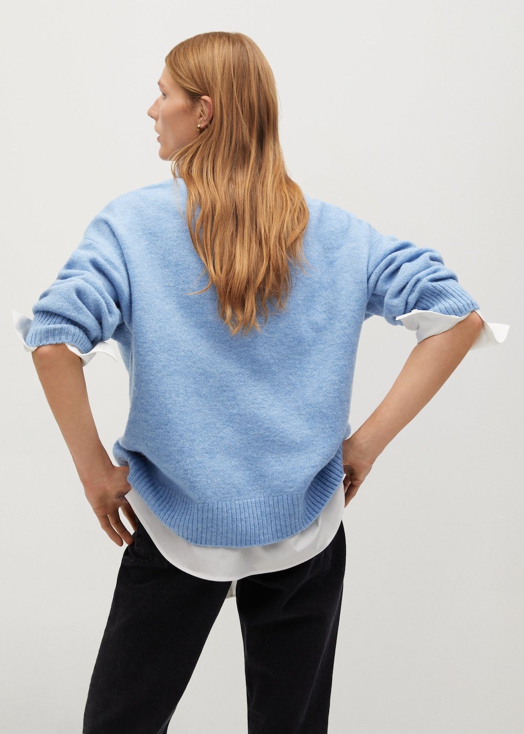 Turtle neck oversize sweater