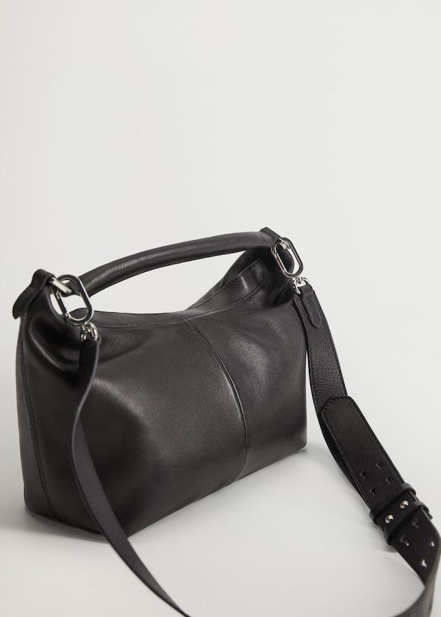 Multi-position leather bag