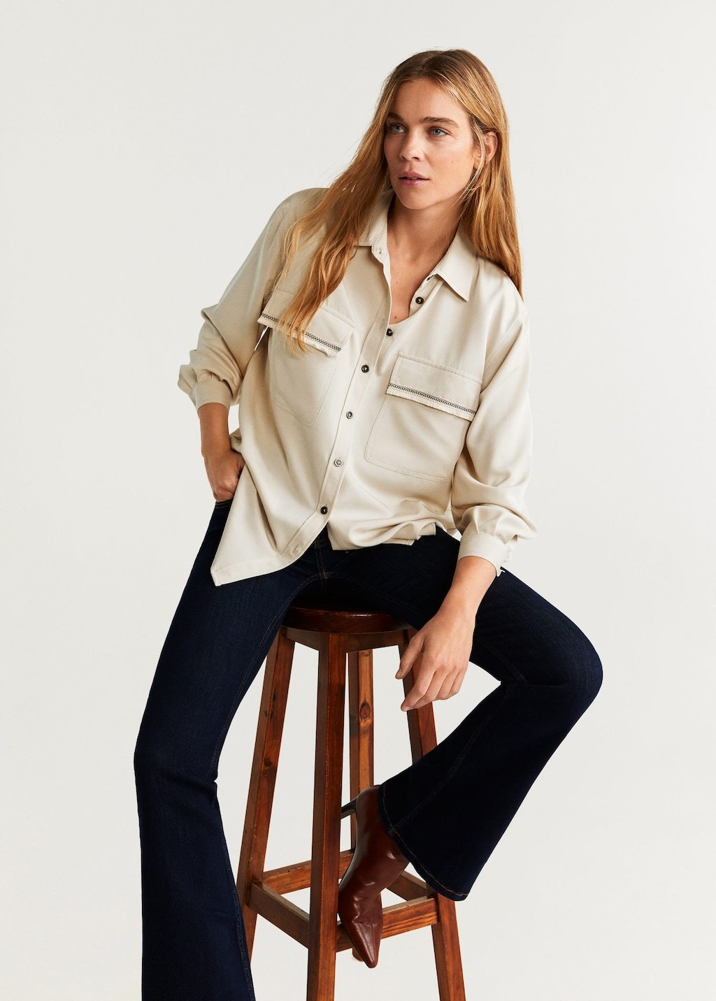Fringes detail shirt
