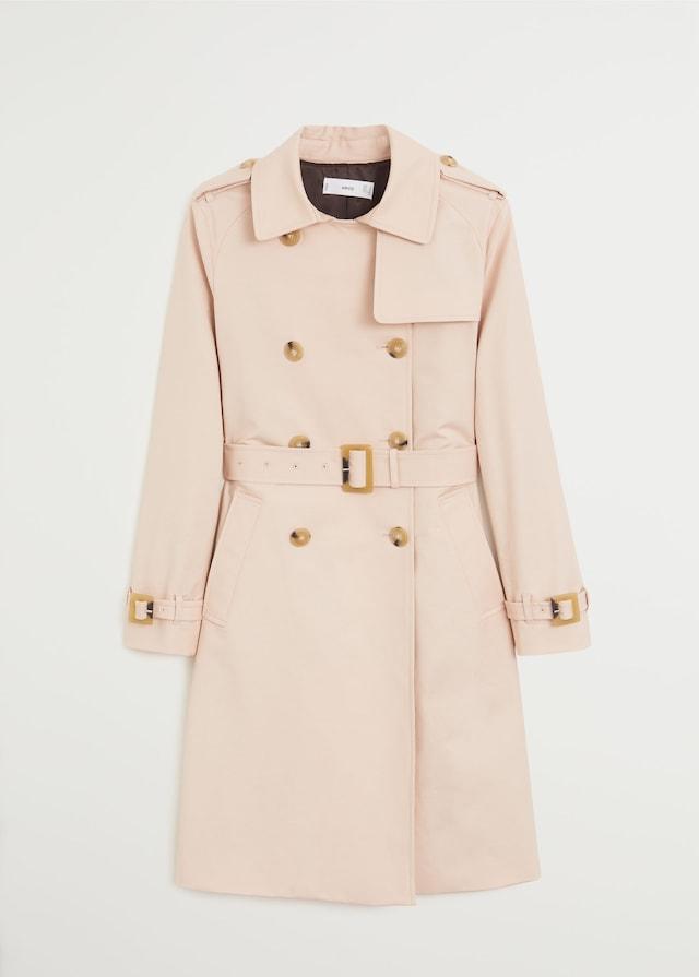 Classic cotton trench coat