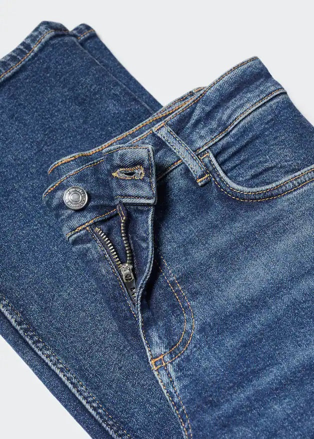 Low rise flare jeans