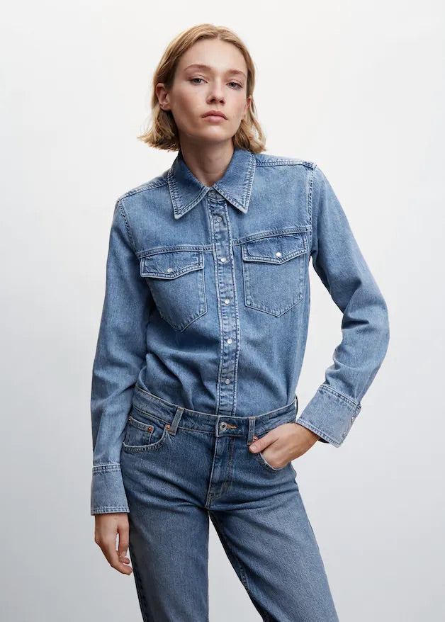 Medium comfort straight jeans