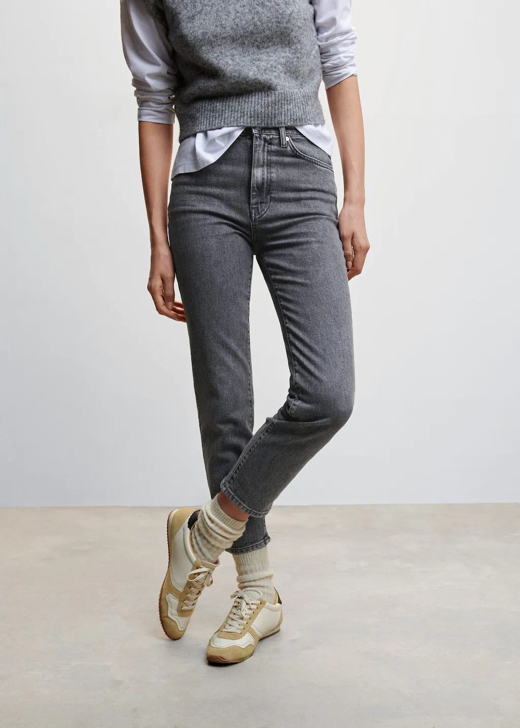 Slim cropped jeans