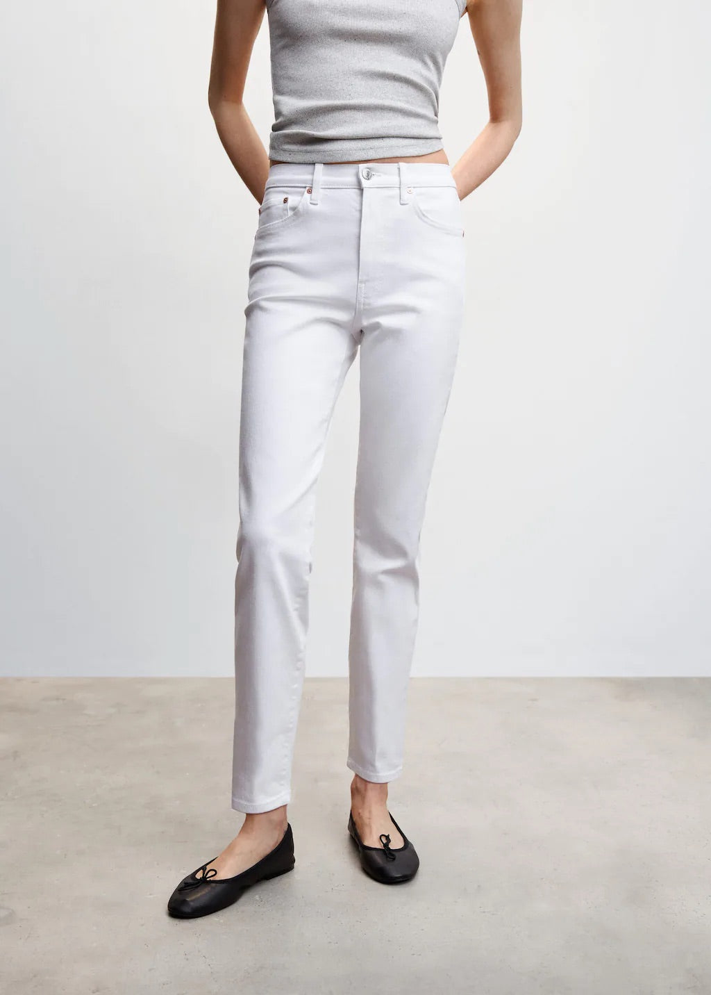 Slim cropped jeans