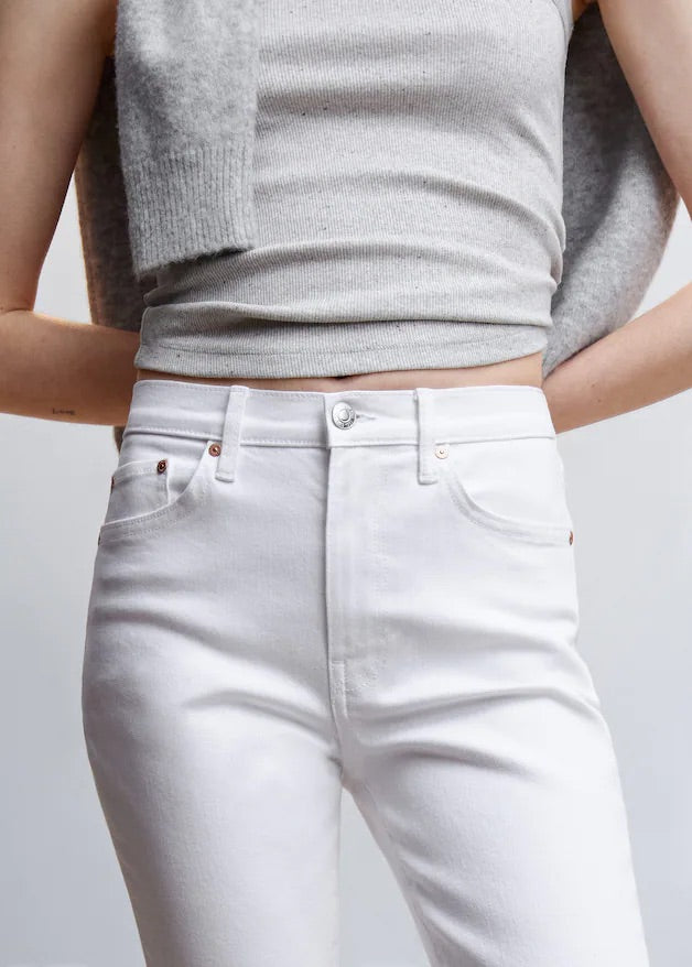 Slim cropped jeans