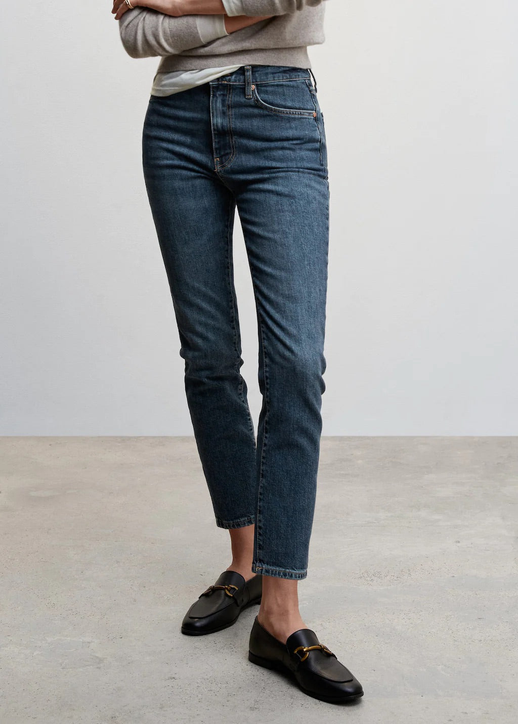Slim cropped jeans