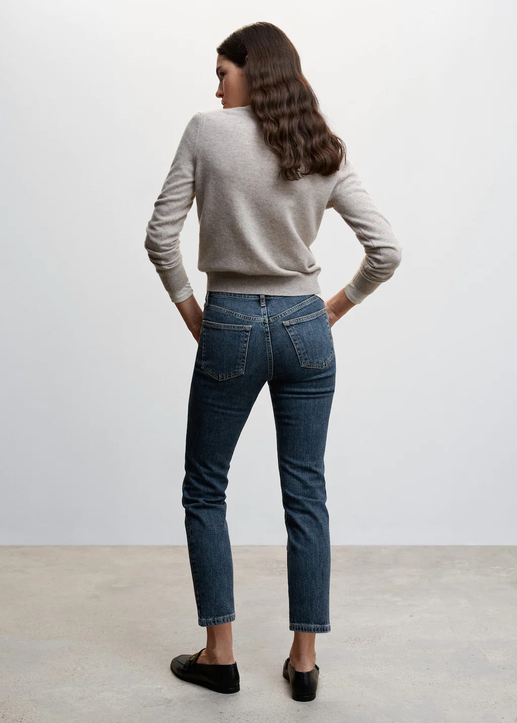 Slim cropped jeans