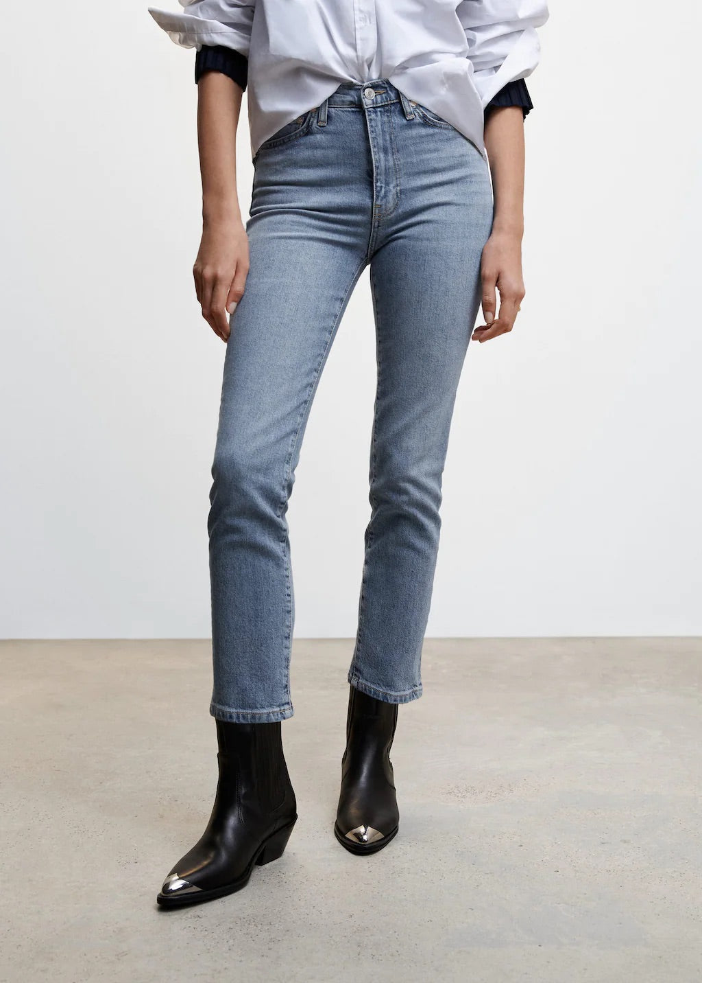 Slim cropped jeans