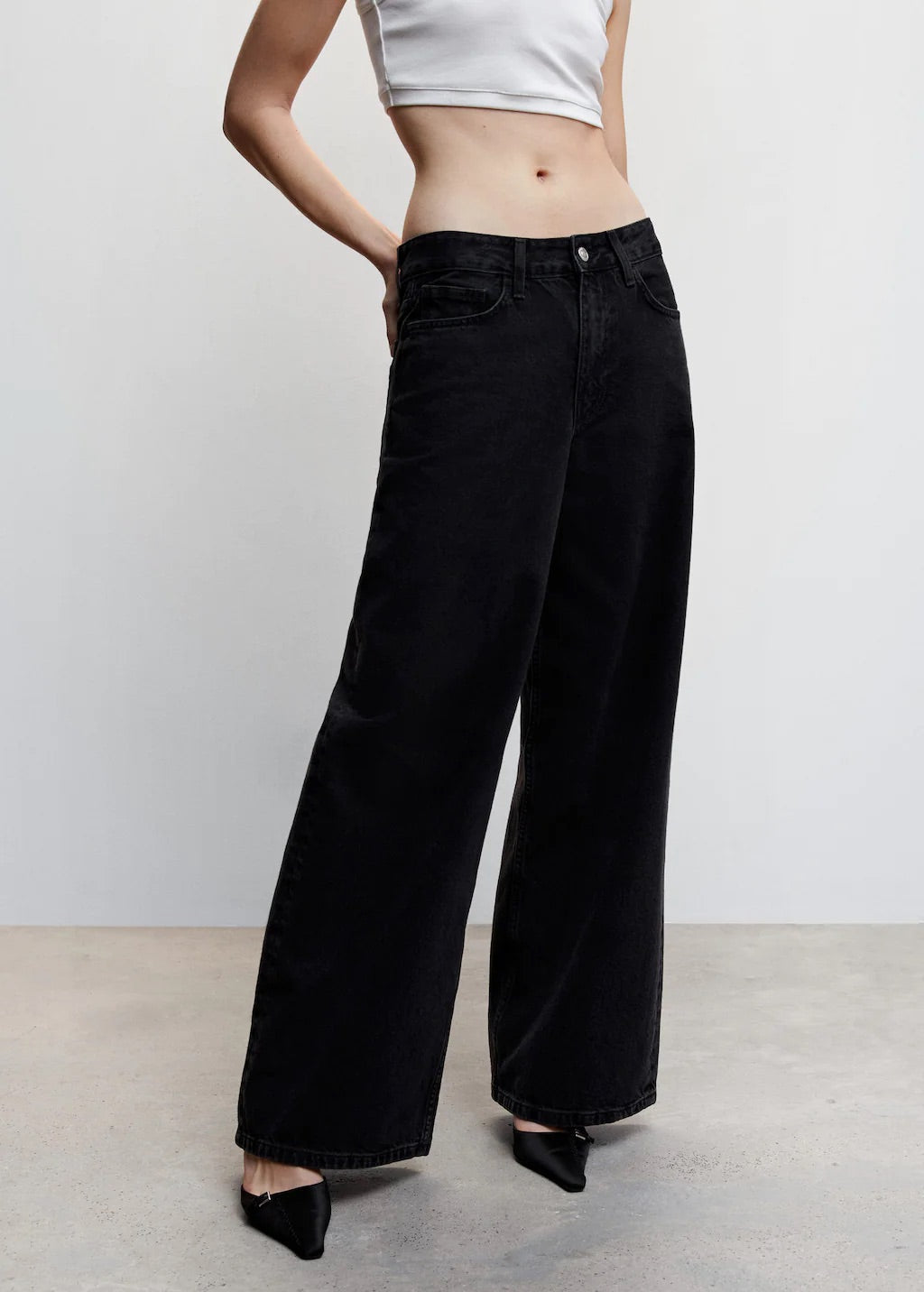 Jeans super wideleg loose oversize low rise