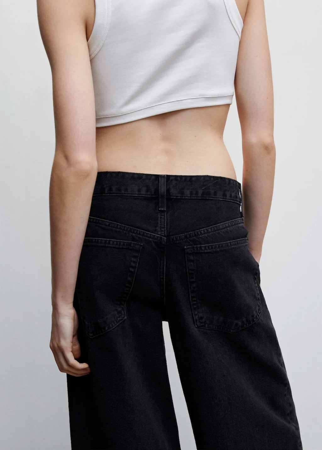 Jeans super wideleg loose oversize low rise