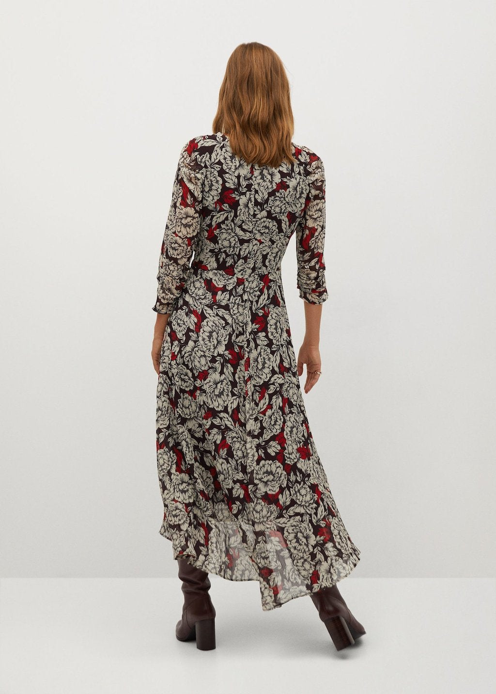 Floral pattern dress