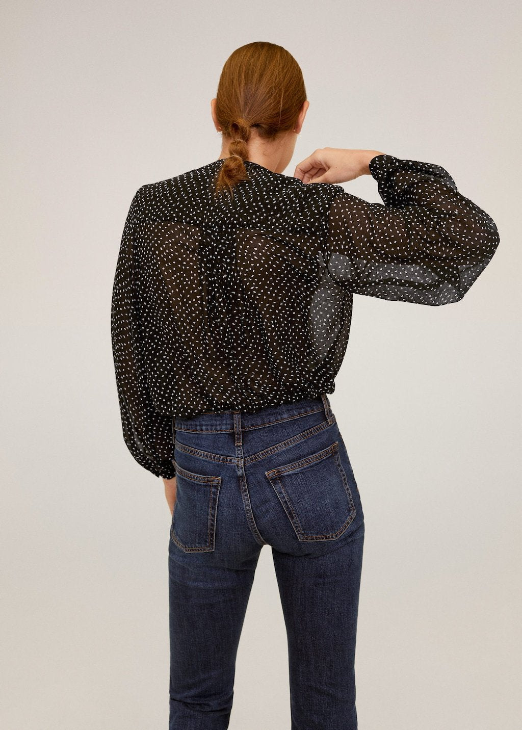 Flowy printed blouse