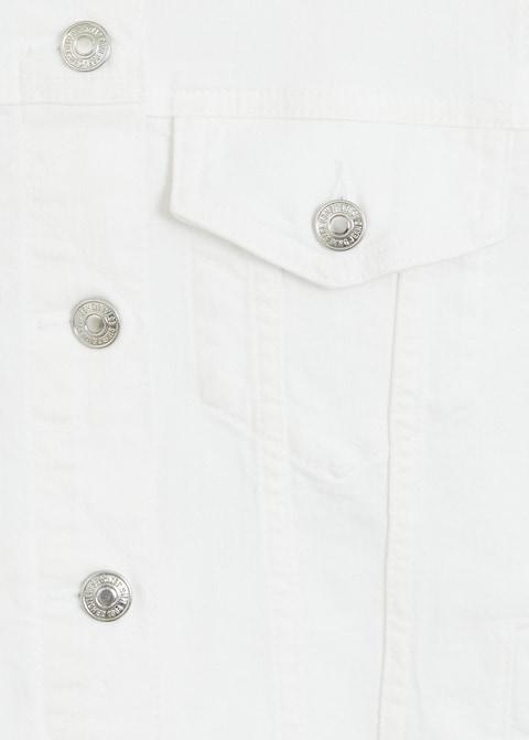 Pocketed denim jacket