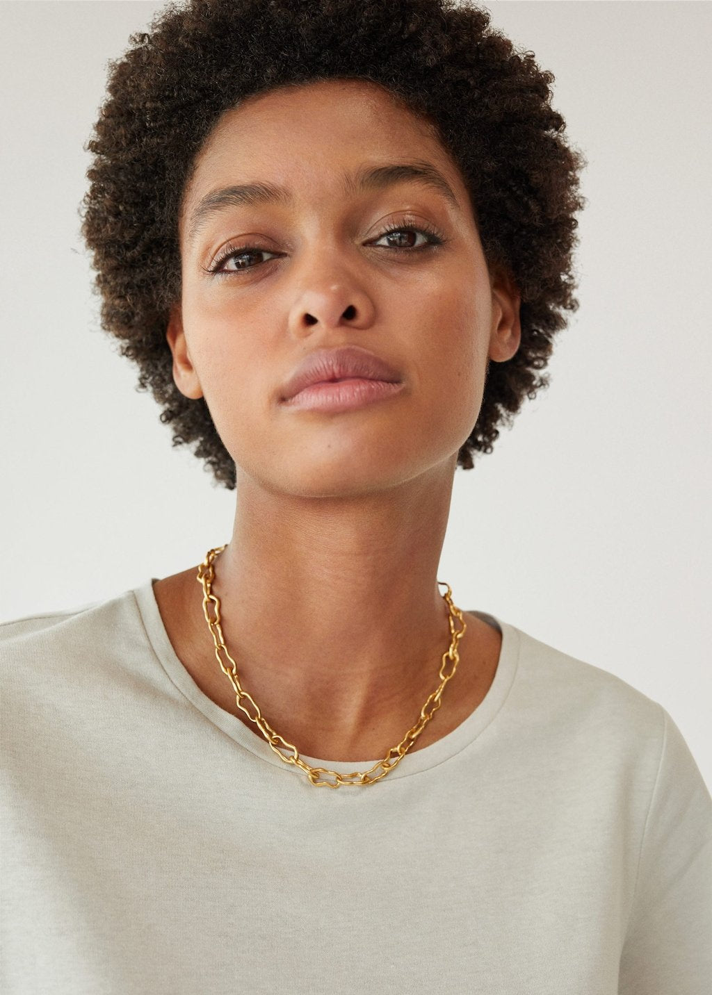 Essential cotton-blend T-shirt