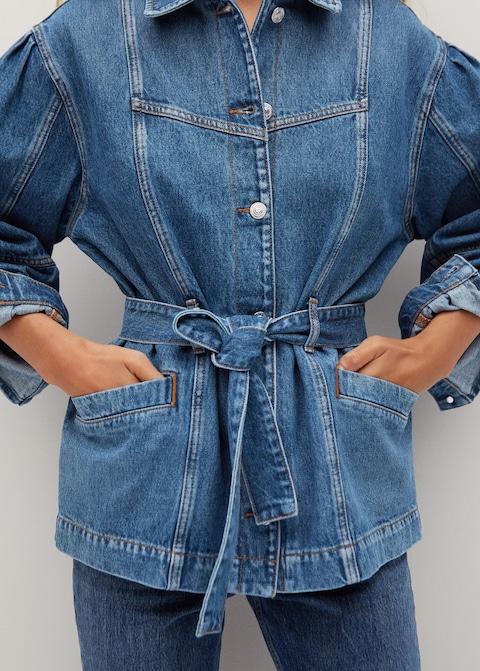 Oversize denim jacket