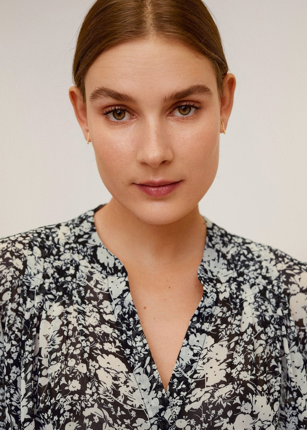 Flowy printed blouse