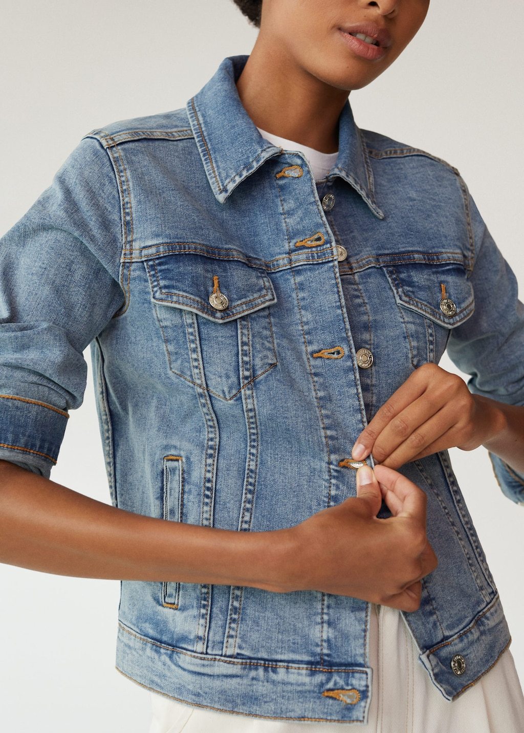 Light denim jacket