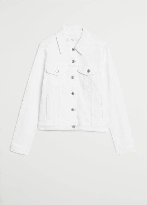 Pocketed denim jacket