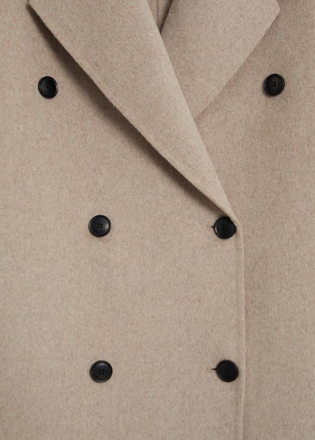Handmade wool coat
