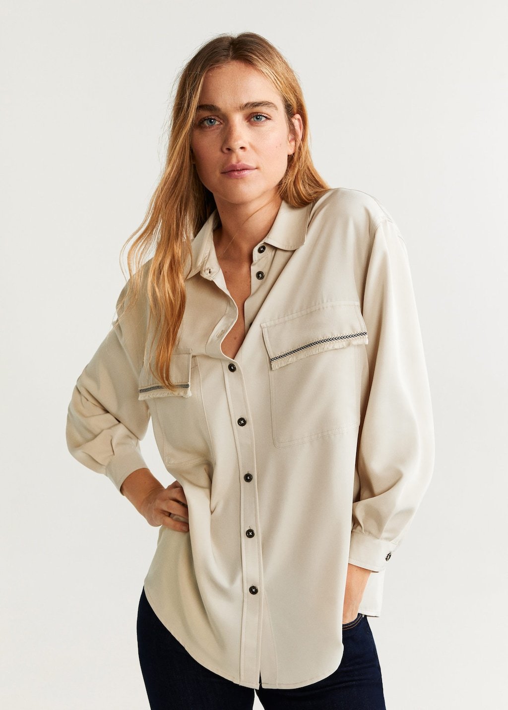Fringes detail shirt