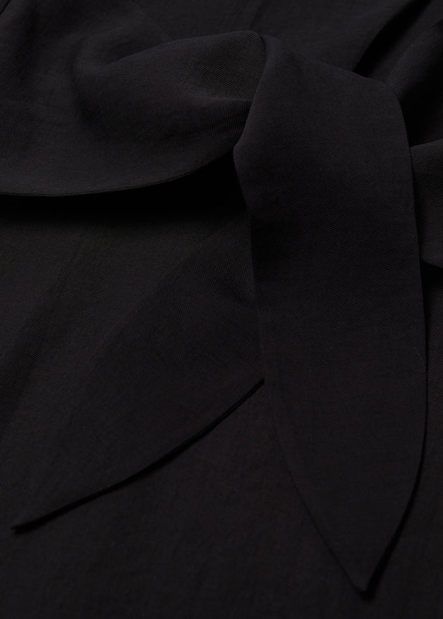 Lyocell dress with belt