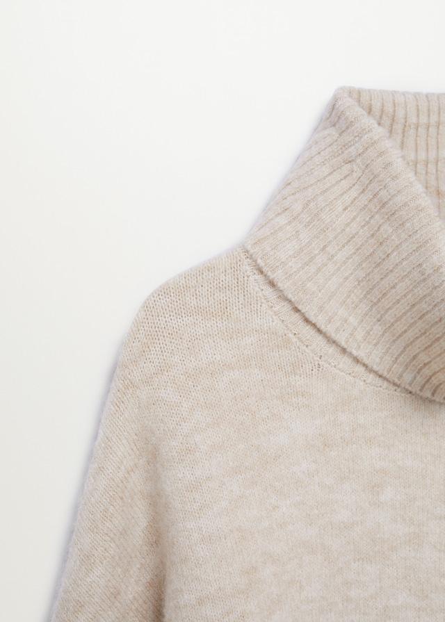 Turtle neck oversize sweater
