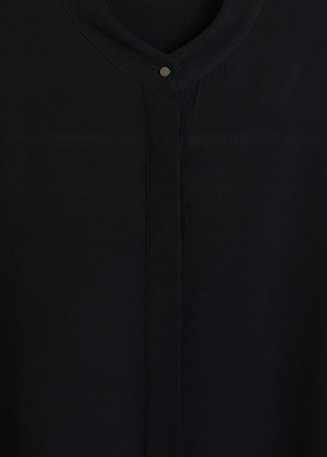 Mao collar shirt