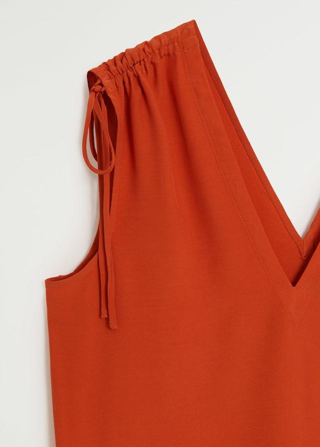 Ruched detail top