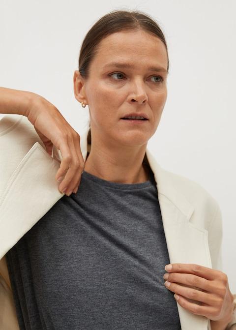 Essential cotton-blend T-shirt