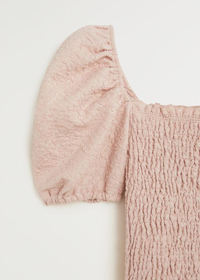 Elastic panel t-shirt