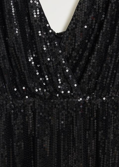 Sequined midi dress