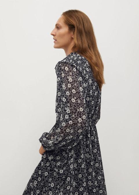 Flower print dress