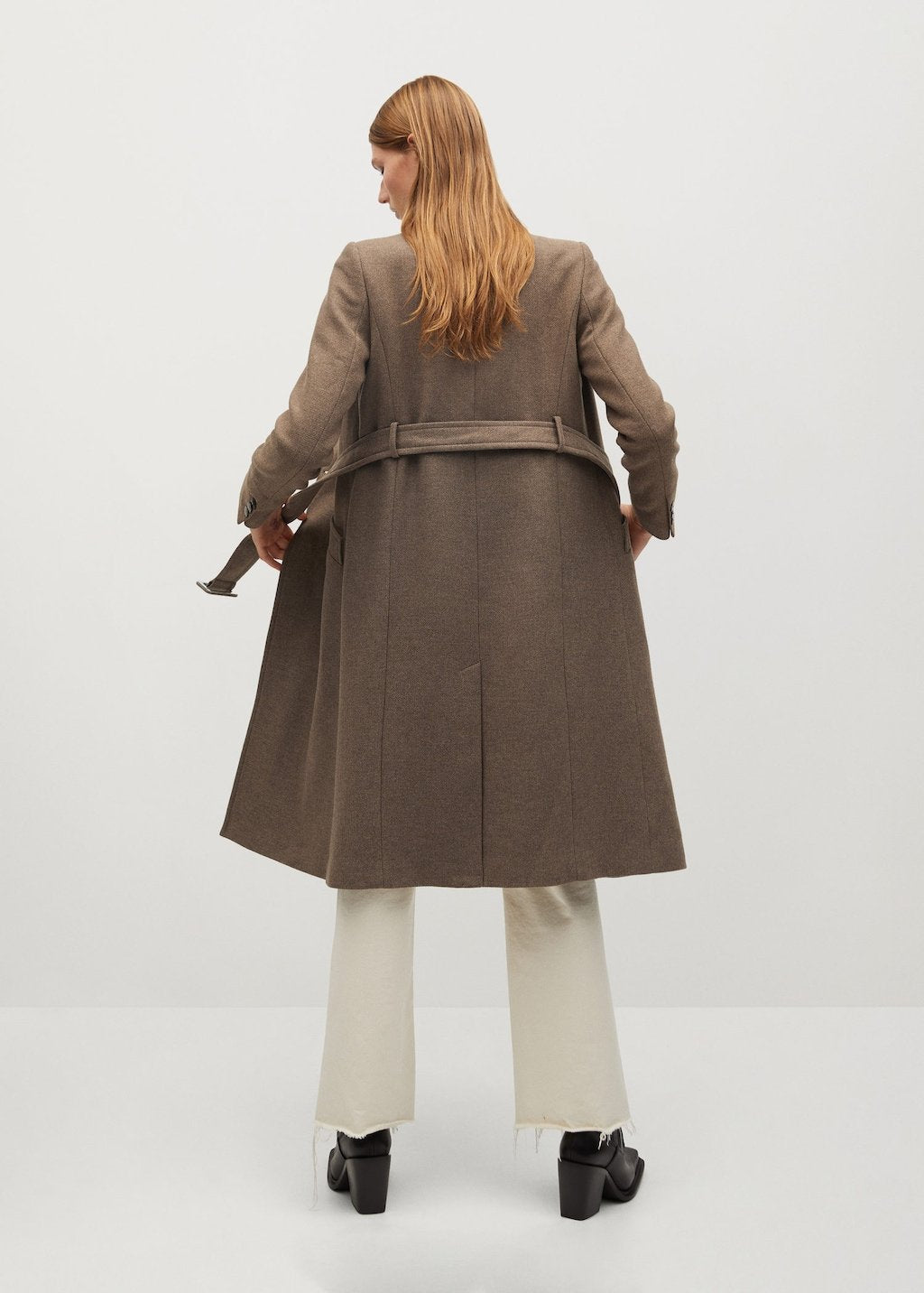 Manteco wool double-breasted coat