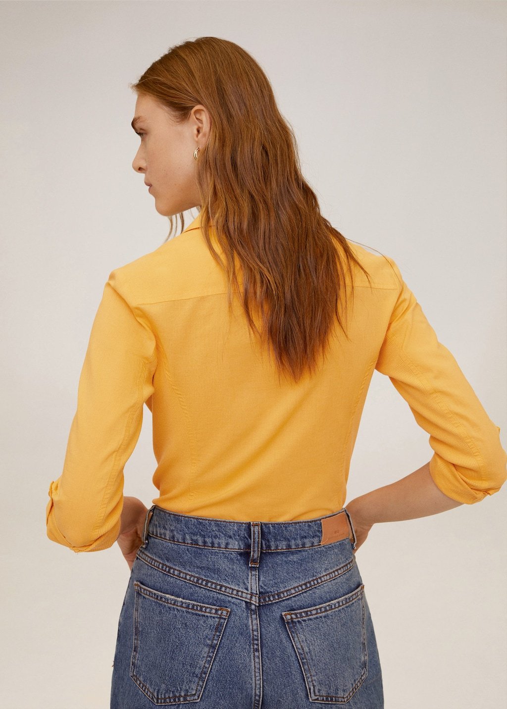 Chest-pocket cotton shirt