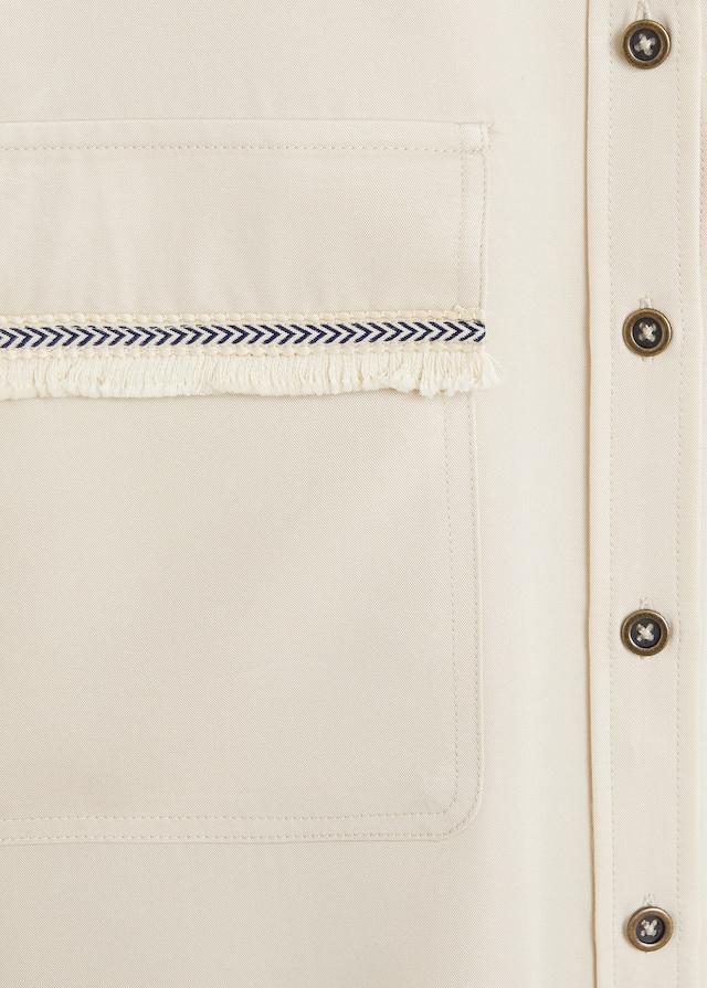 Fringes detail shirt