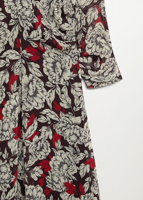 Floral pattern dress