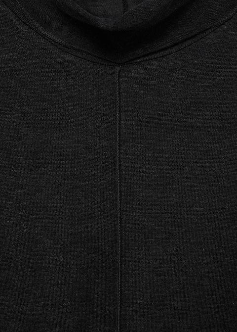 Turtle neck knit dress