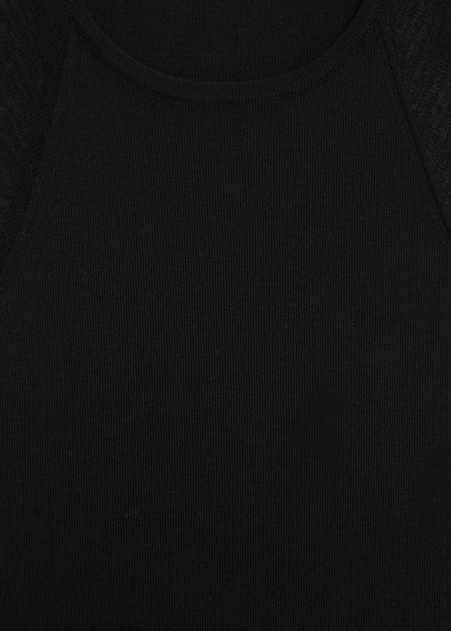 Chiffon sleeve dress