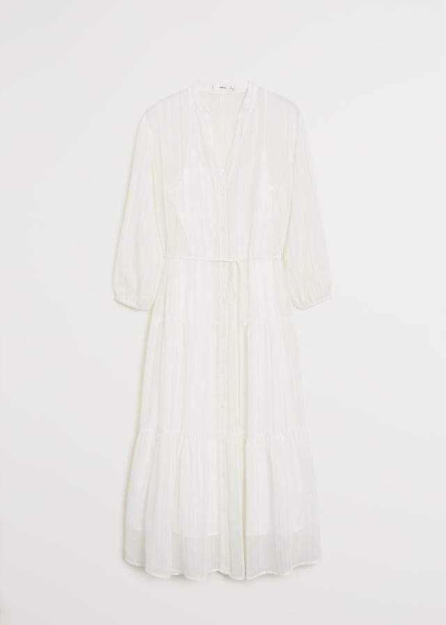 Metallic thread dress