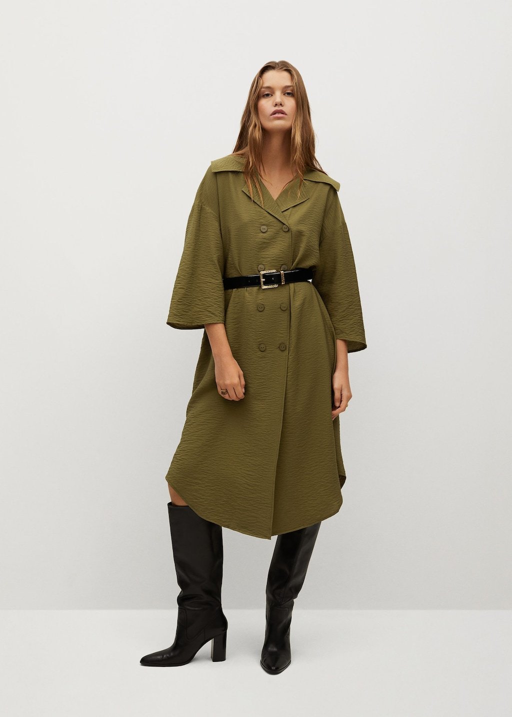 Double-breasted dress